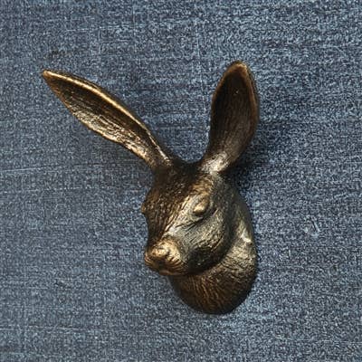 Rabbit Hook, Cast Iron - OAKSTREET SHOPPE