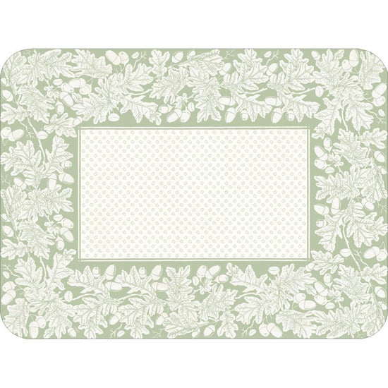 Oak Leaves Paper Placemats (Set of 12)