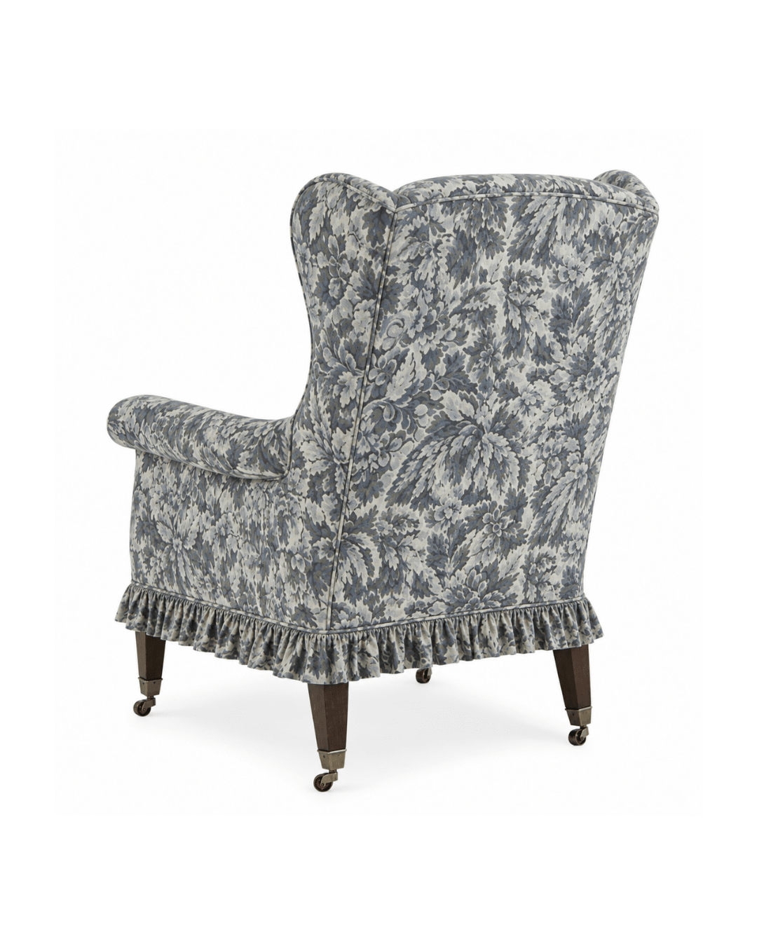 Wingback Tapestry Chair - OAKSTREET SHOPPE