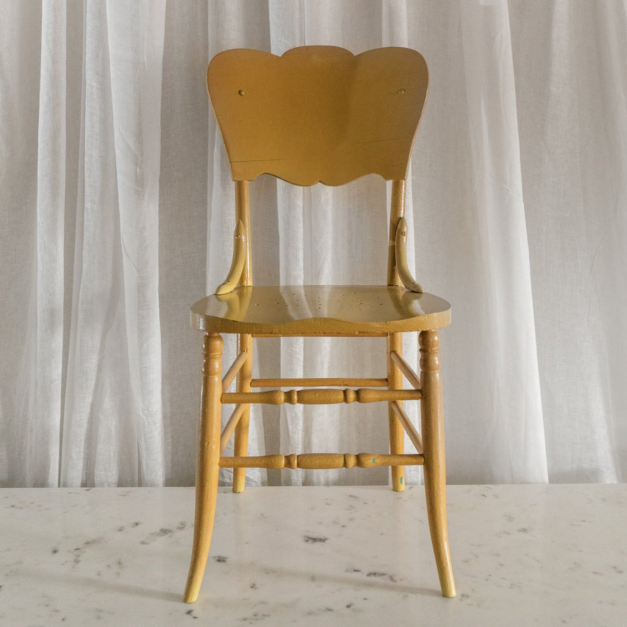 Vintage Yellow Chair (LOCAL PICKUP ONLY)