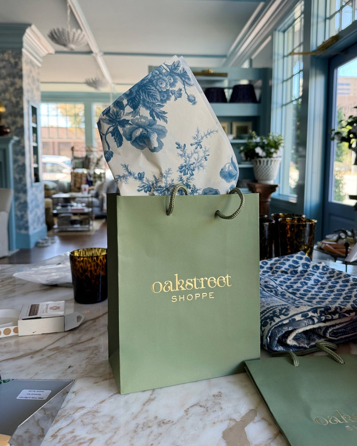Chinoiserie Tissue Paper (Pack of 50) - OAKSTREET SHOPPE