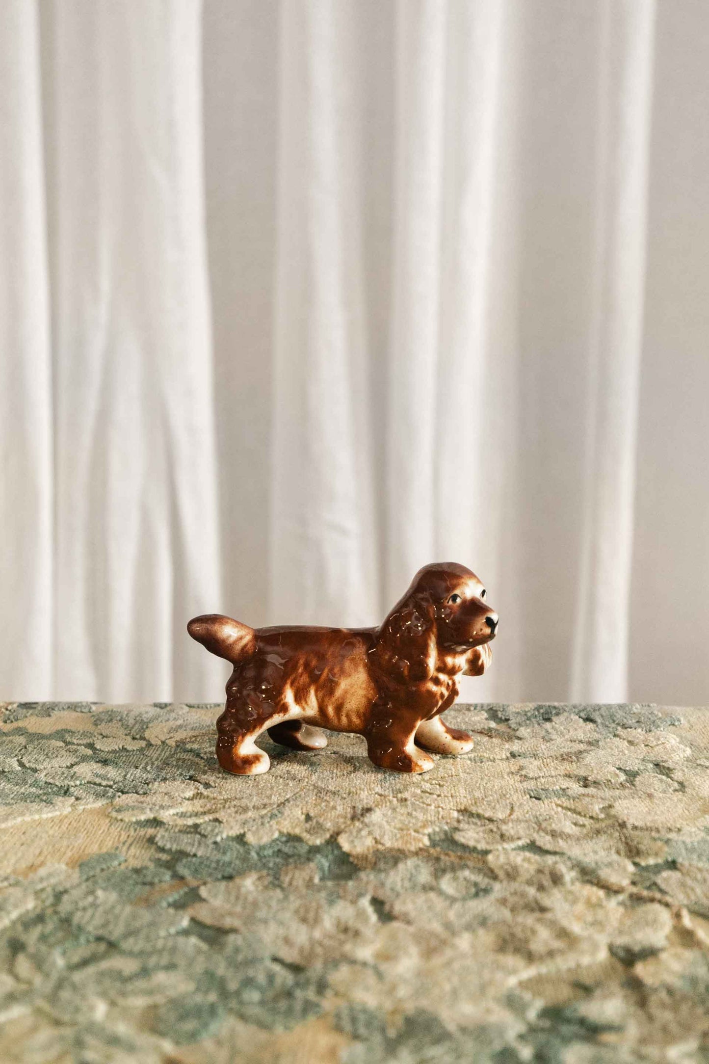 Brown Pup Figurine