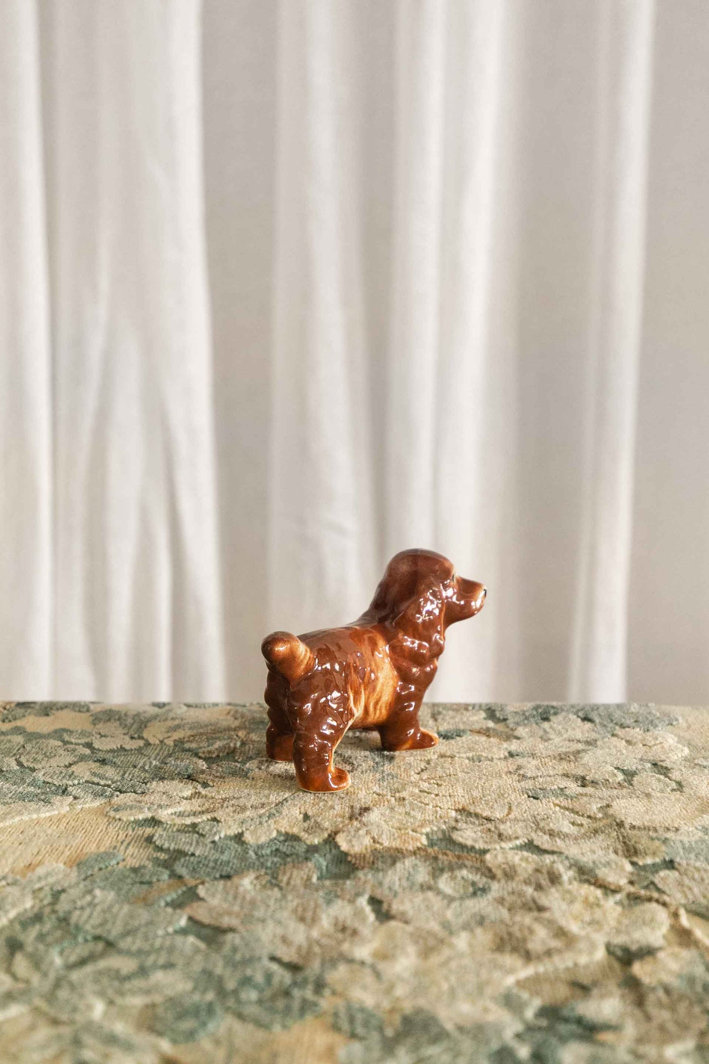 Brown Pup Figurine