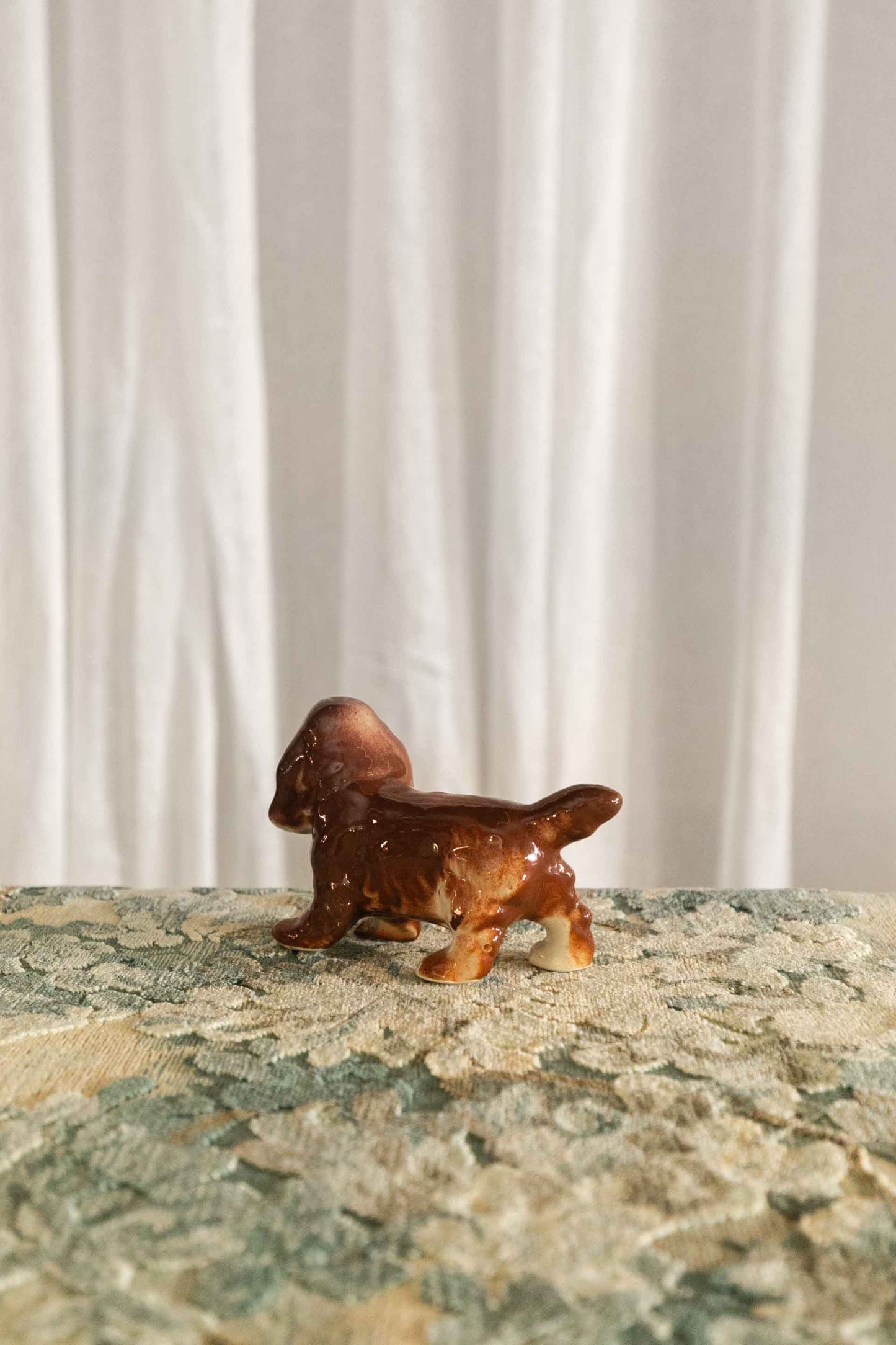 Brown Pup Figurine