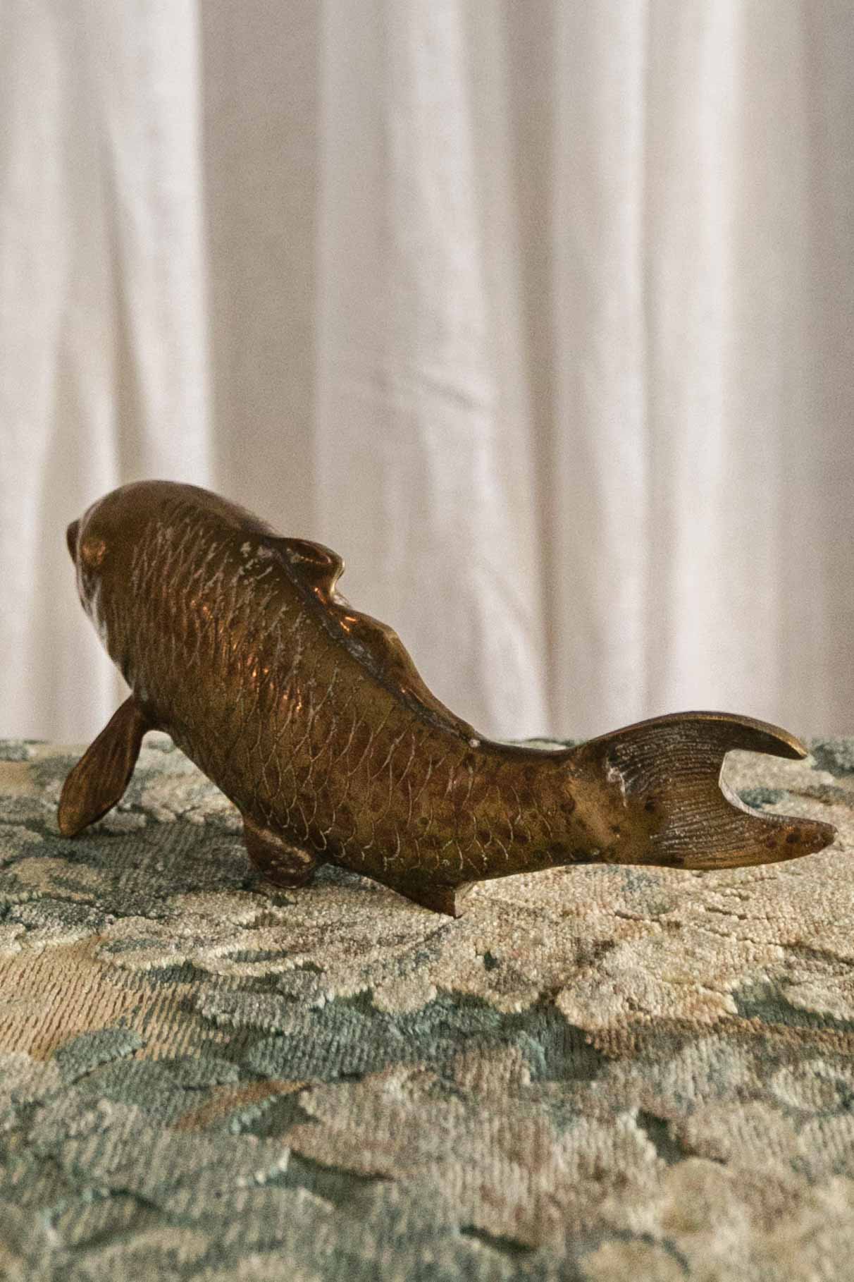 Brass Fish Figurine