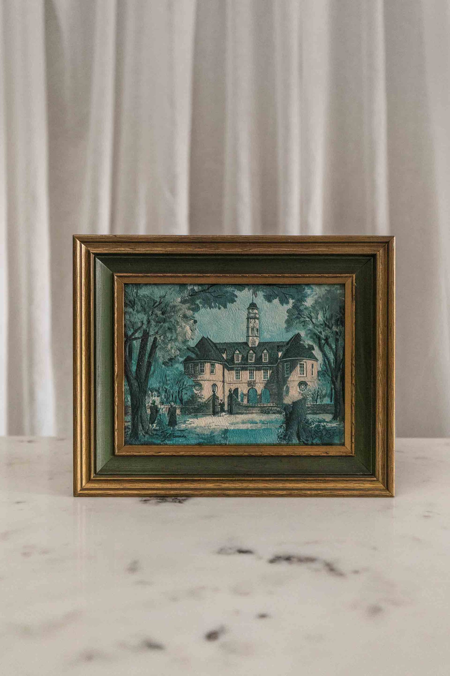Framed Grand House Print
