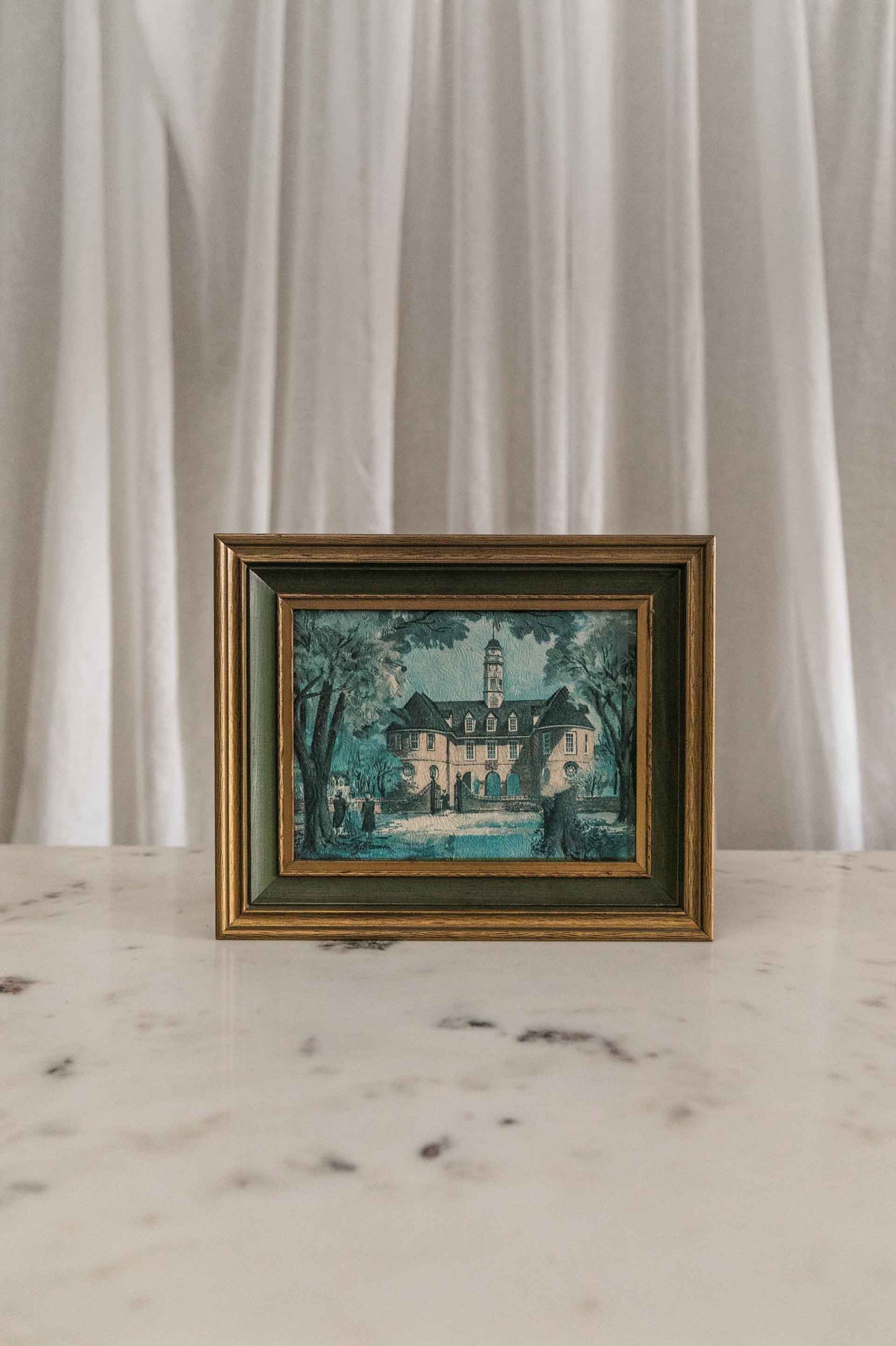 Framed Grand House Print