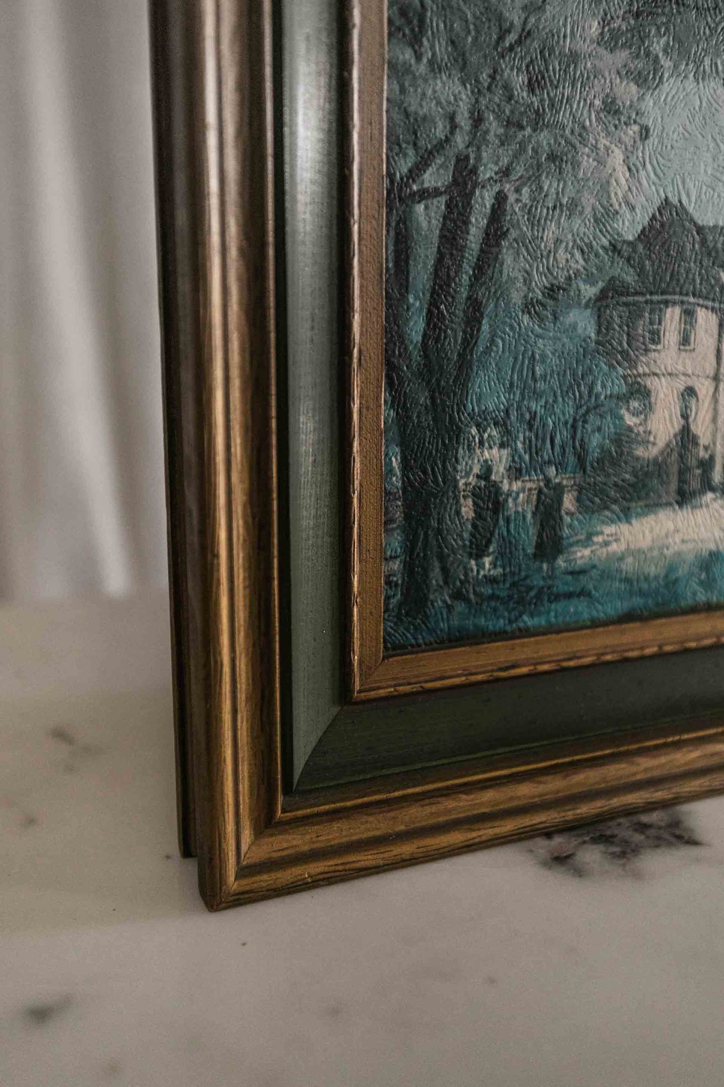 Framed Grand House Print