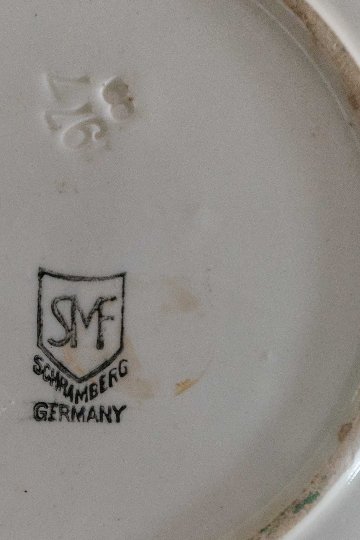 Handpainted Schramberg Pink Dish