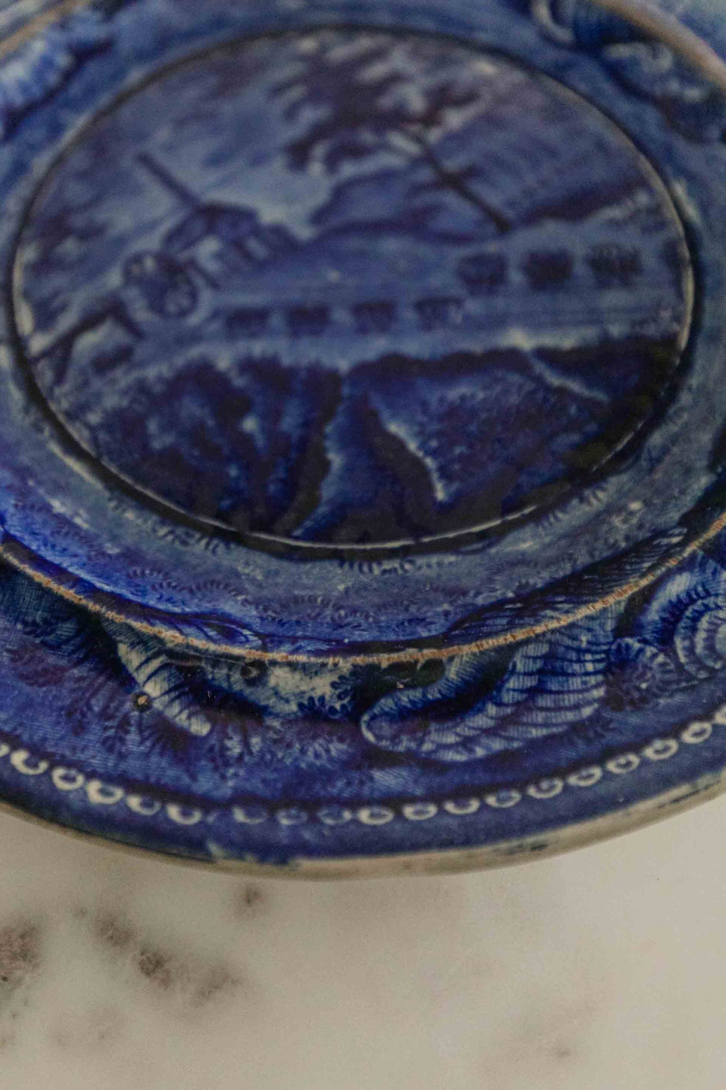 Cobalt Baltimore Shell Dish