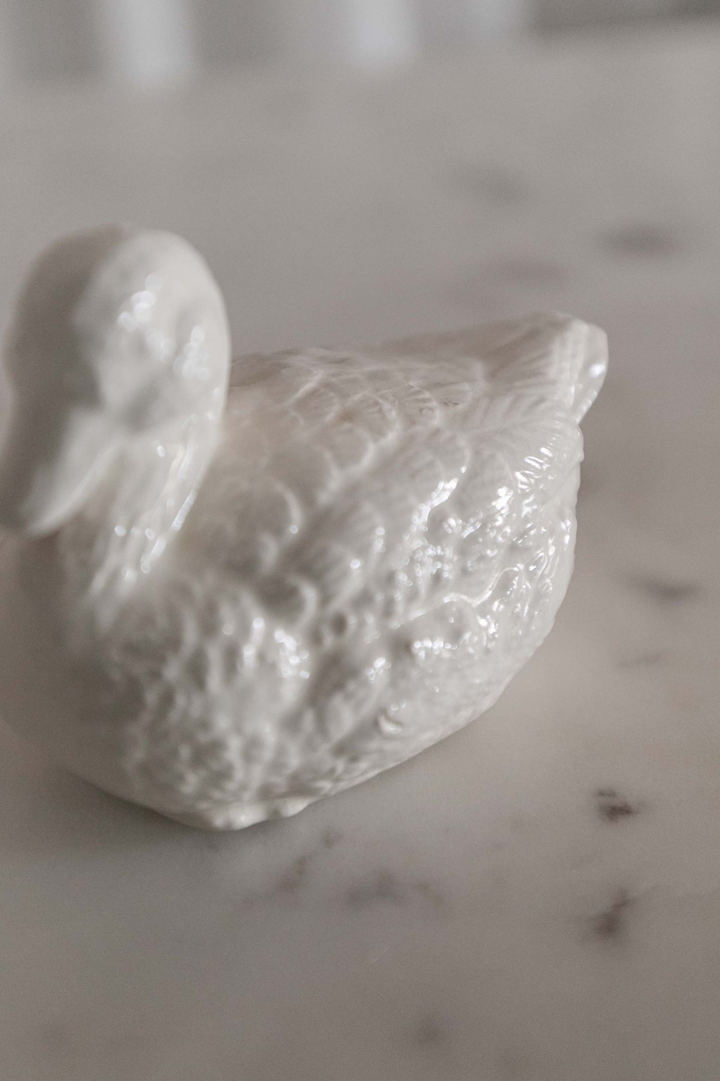 Signed Ceramic Duck