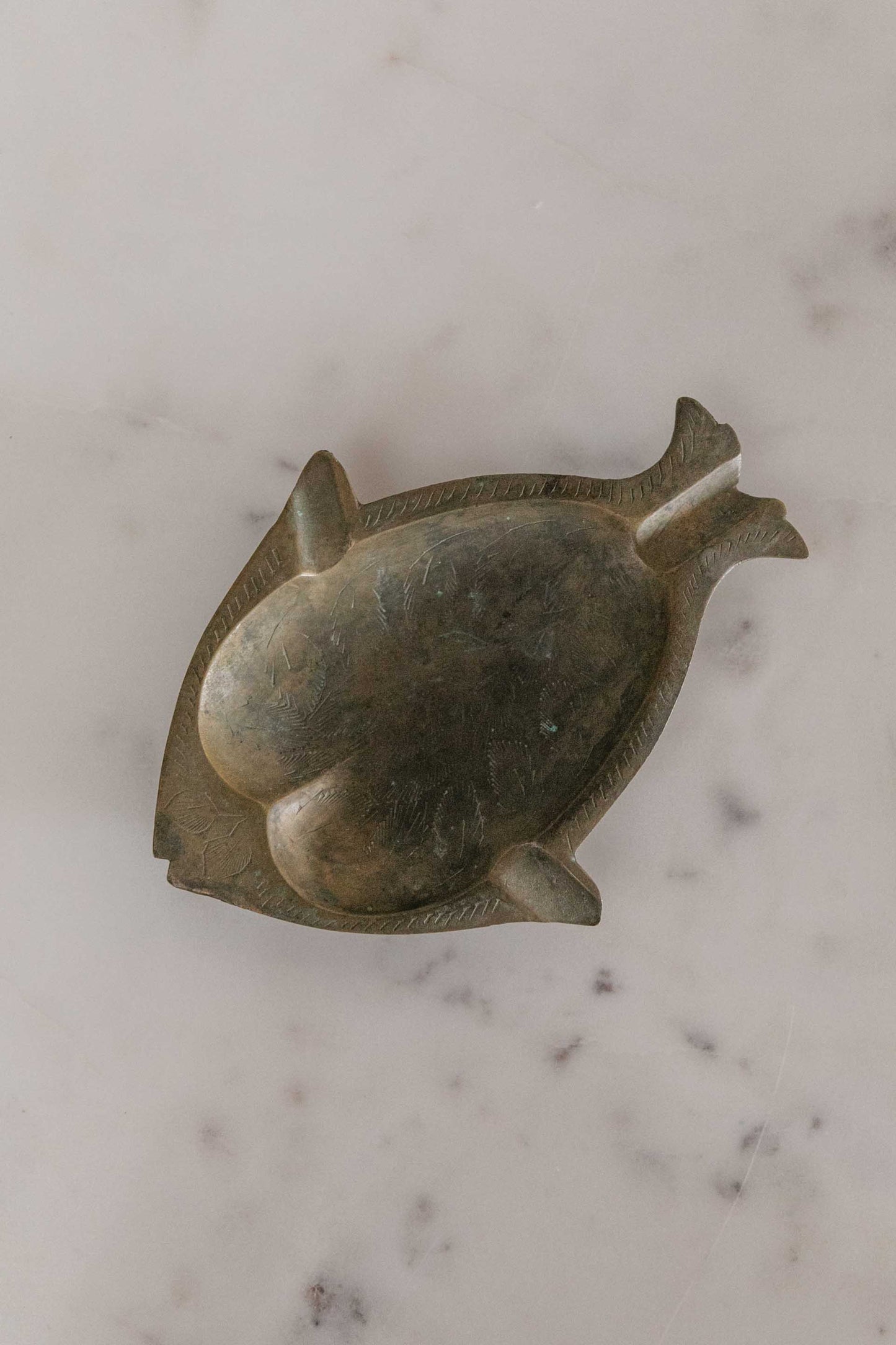 Brass Fish Dish
