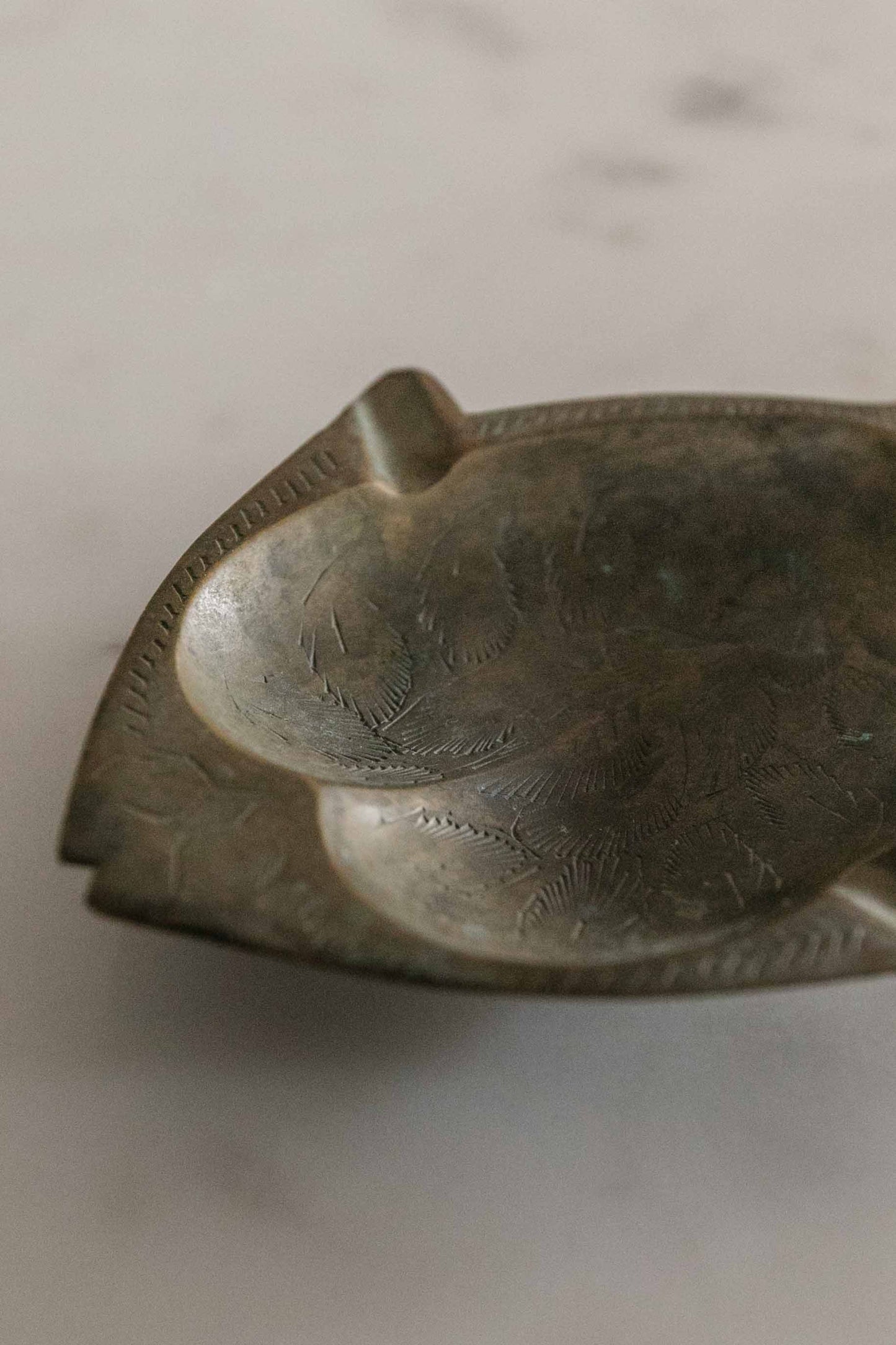 Brass Fish Dish