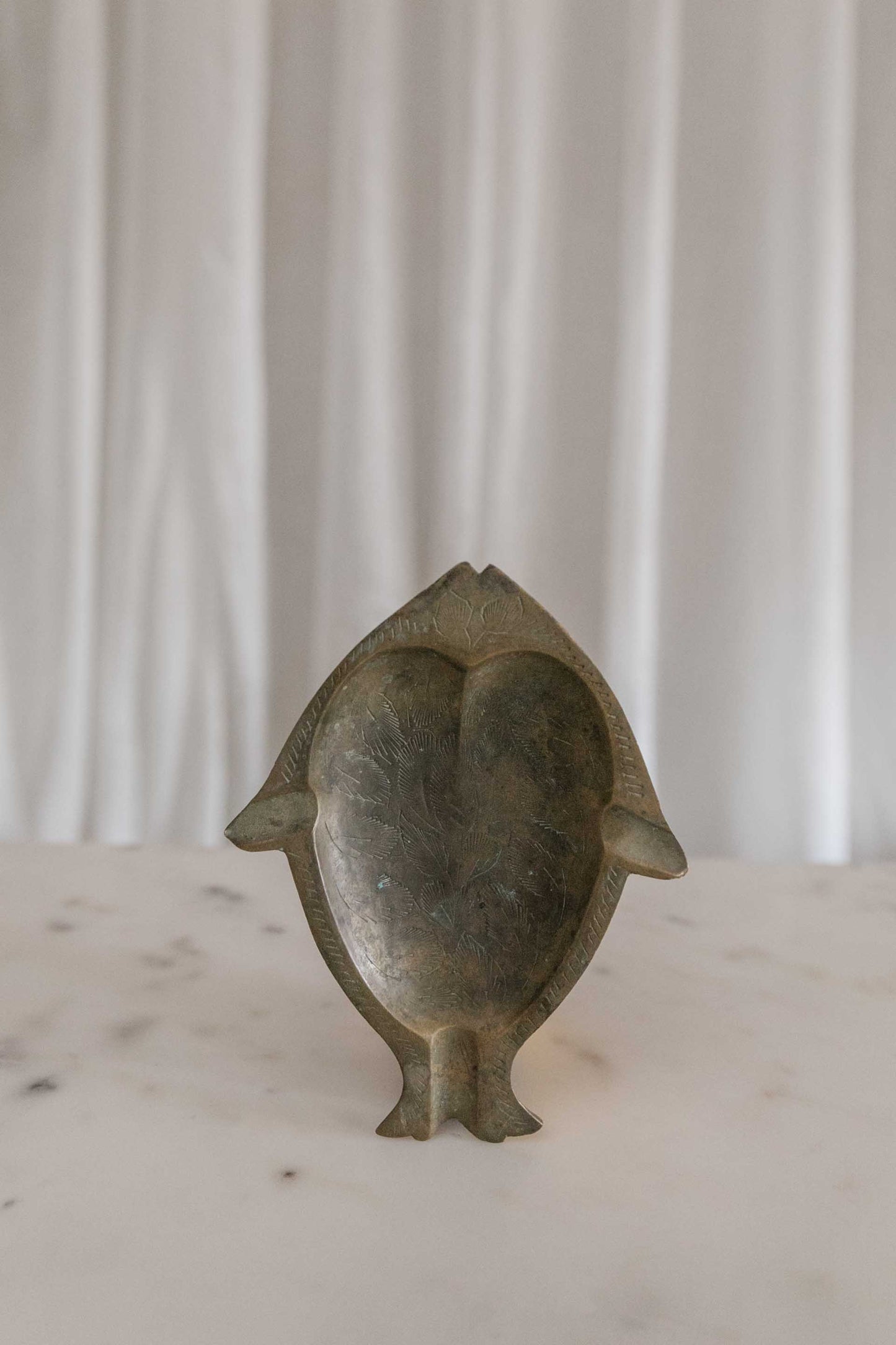 Brass Fish Dish