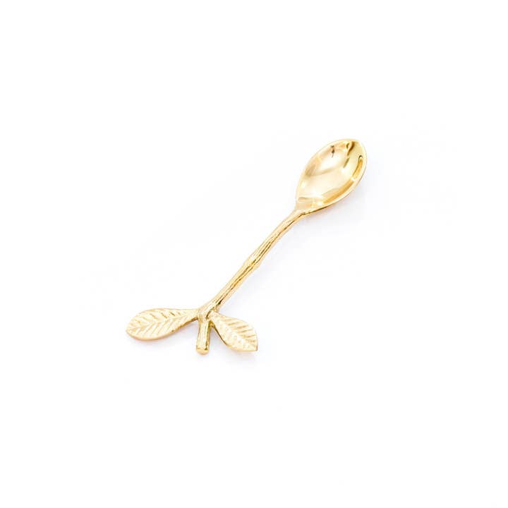 Gold Branch Flatware + Serving Pieces