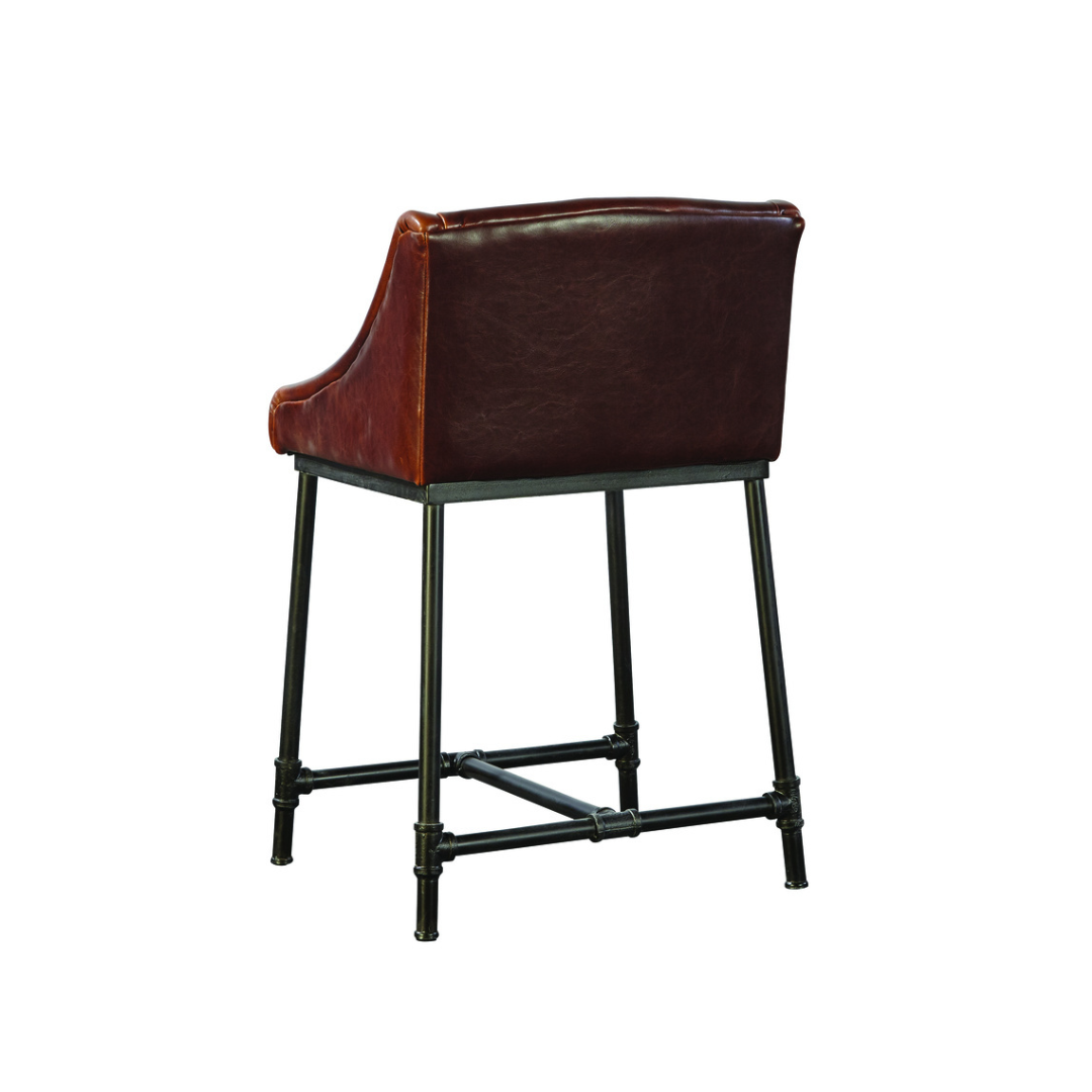 Iron Pipe Counter Stool