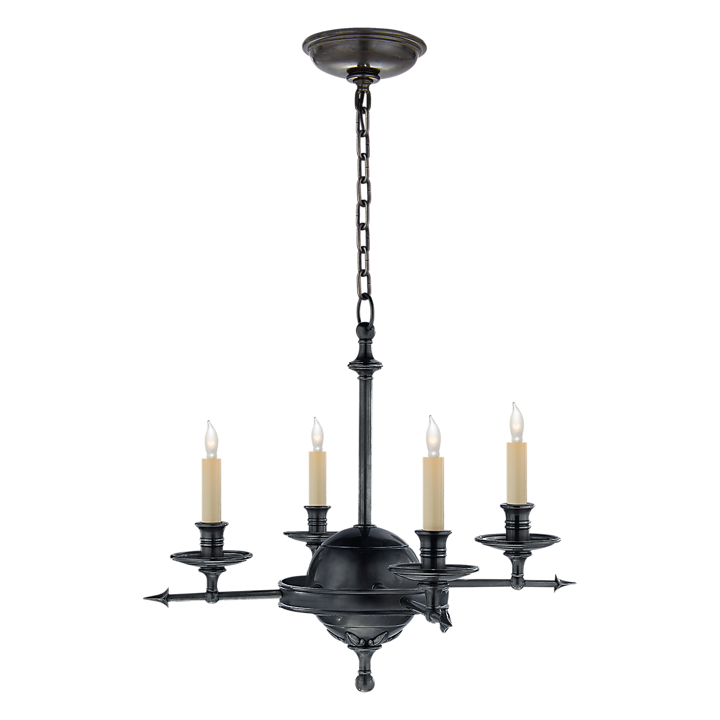 Leaf and Arrow Chandelier