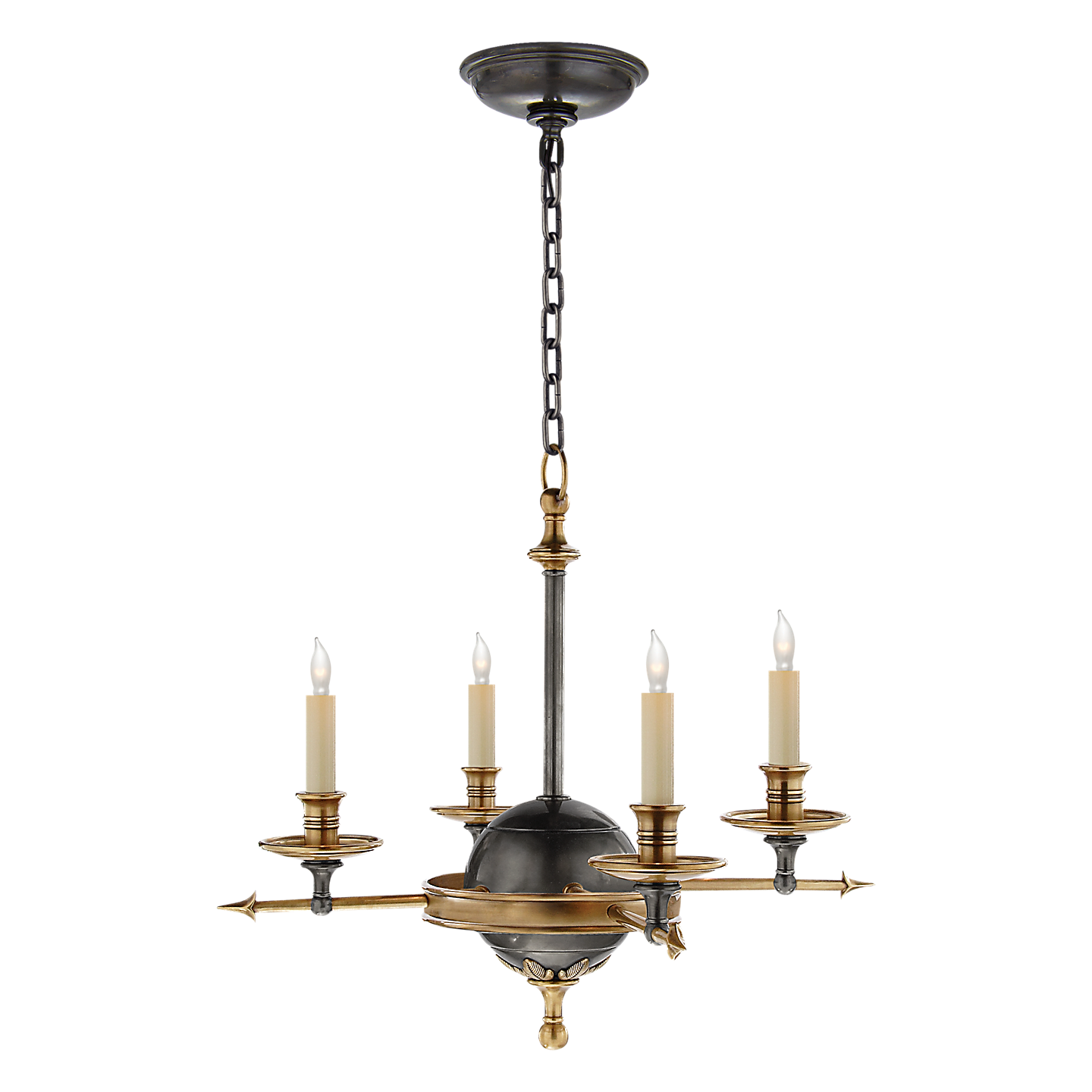 Leaf and Arrow Chandelier