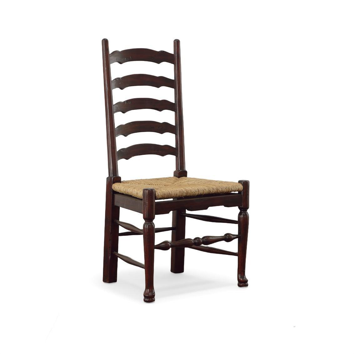 English Country Ladderback Side Chair