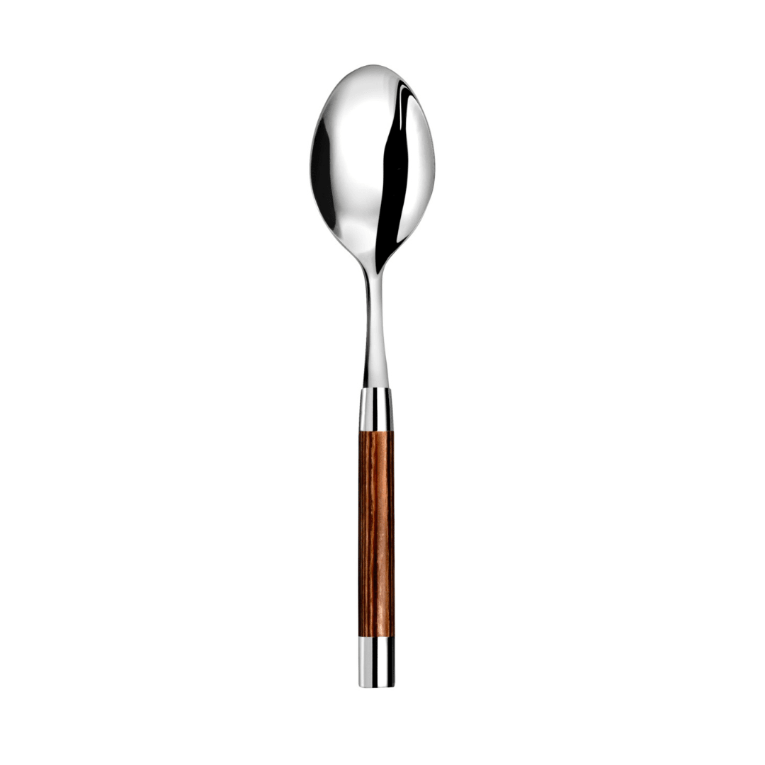 Conty Wood and Silver Flatware + Serving Pieces (Capdeco) - OAKSTREET SHOPPE