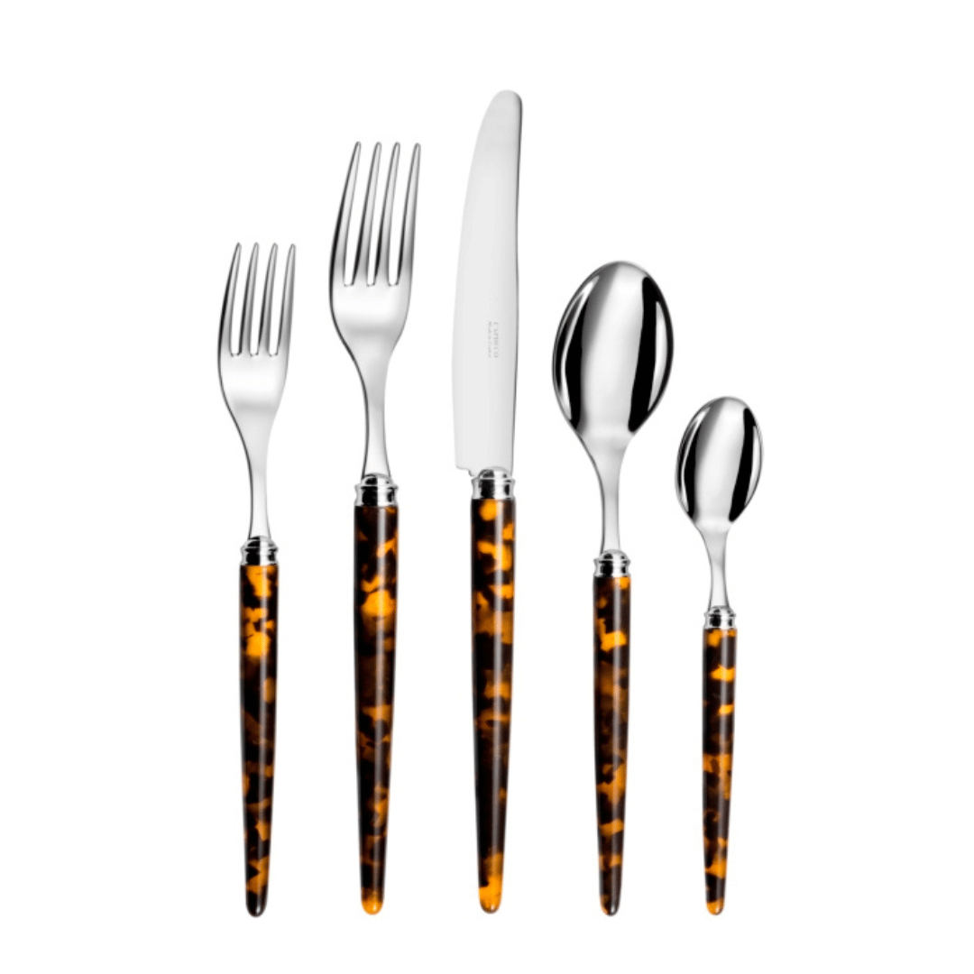 Tang Tortoise Flatware + Serving Pieces (Capdeco)