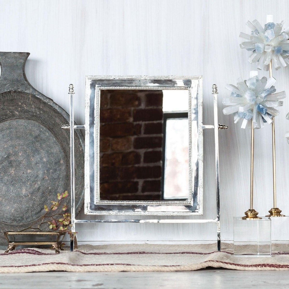 Tabletop Boudoir Mirror - OAKSTREET SHOPPE