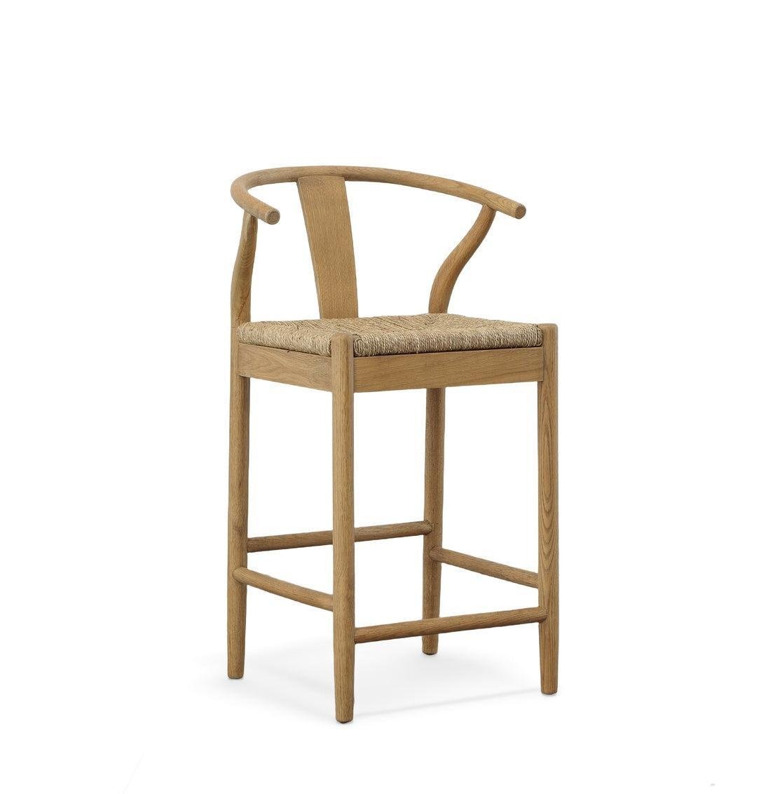 Broomstick Counter Stool - OAKSTREET SHOPPE