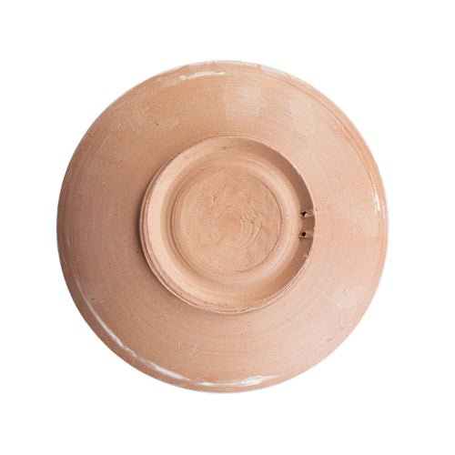 Horezu Bowl, Green Feather - OAKSTREET SHOPPE