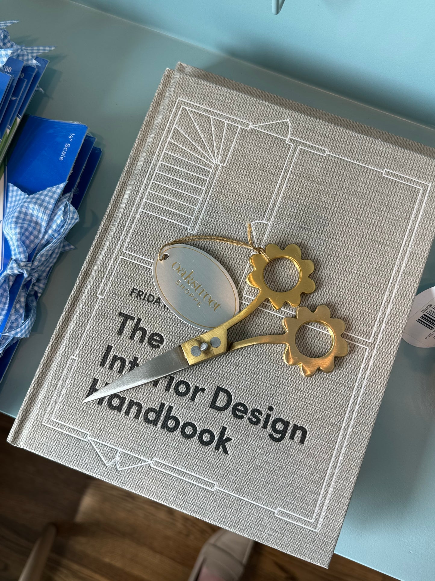 Scissors with Flower Shaped Handles