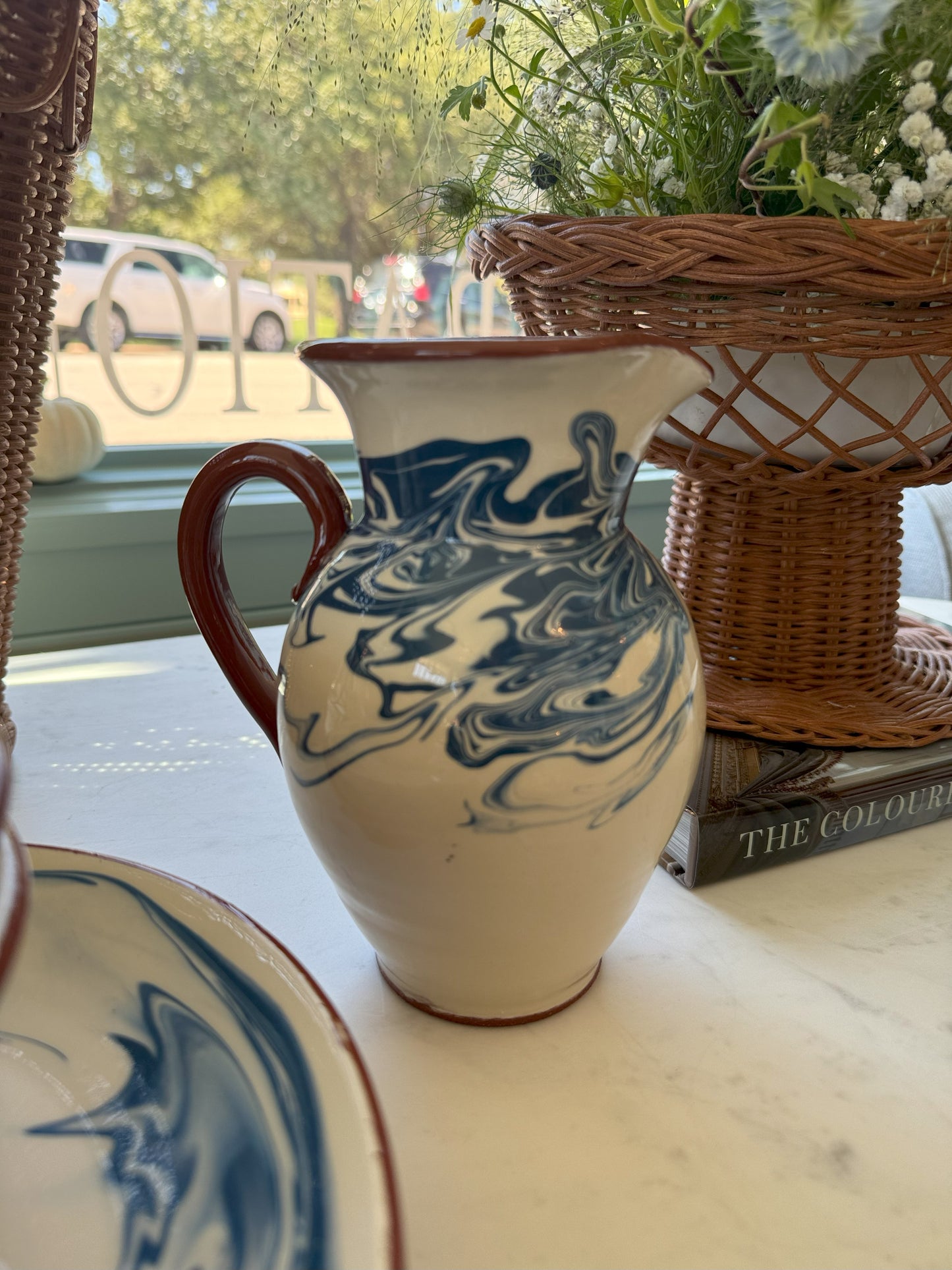 Marbre Blue Jug