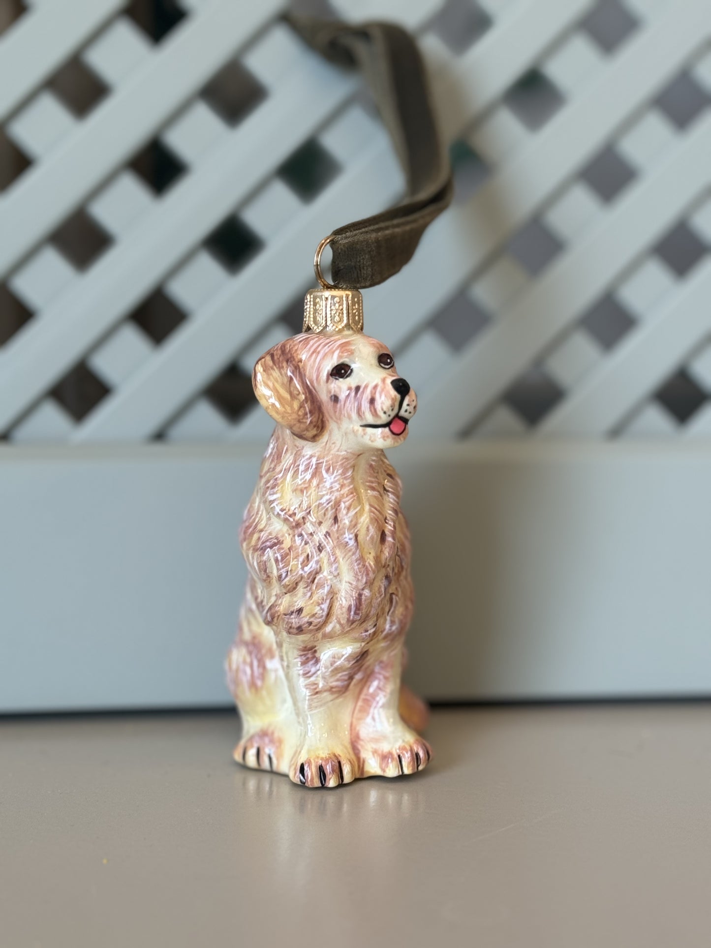 Golden Retriever, Hand Painted Collectible