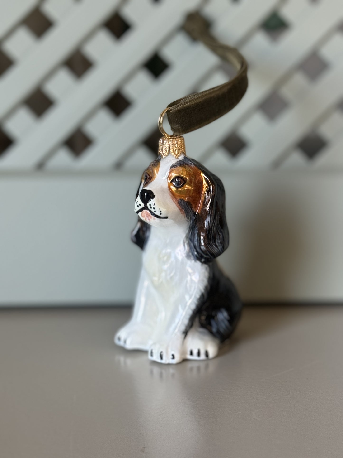 Spaniel, Hand Painted Collectible
