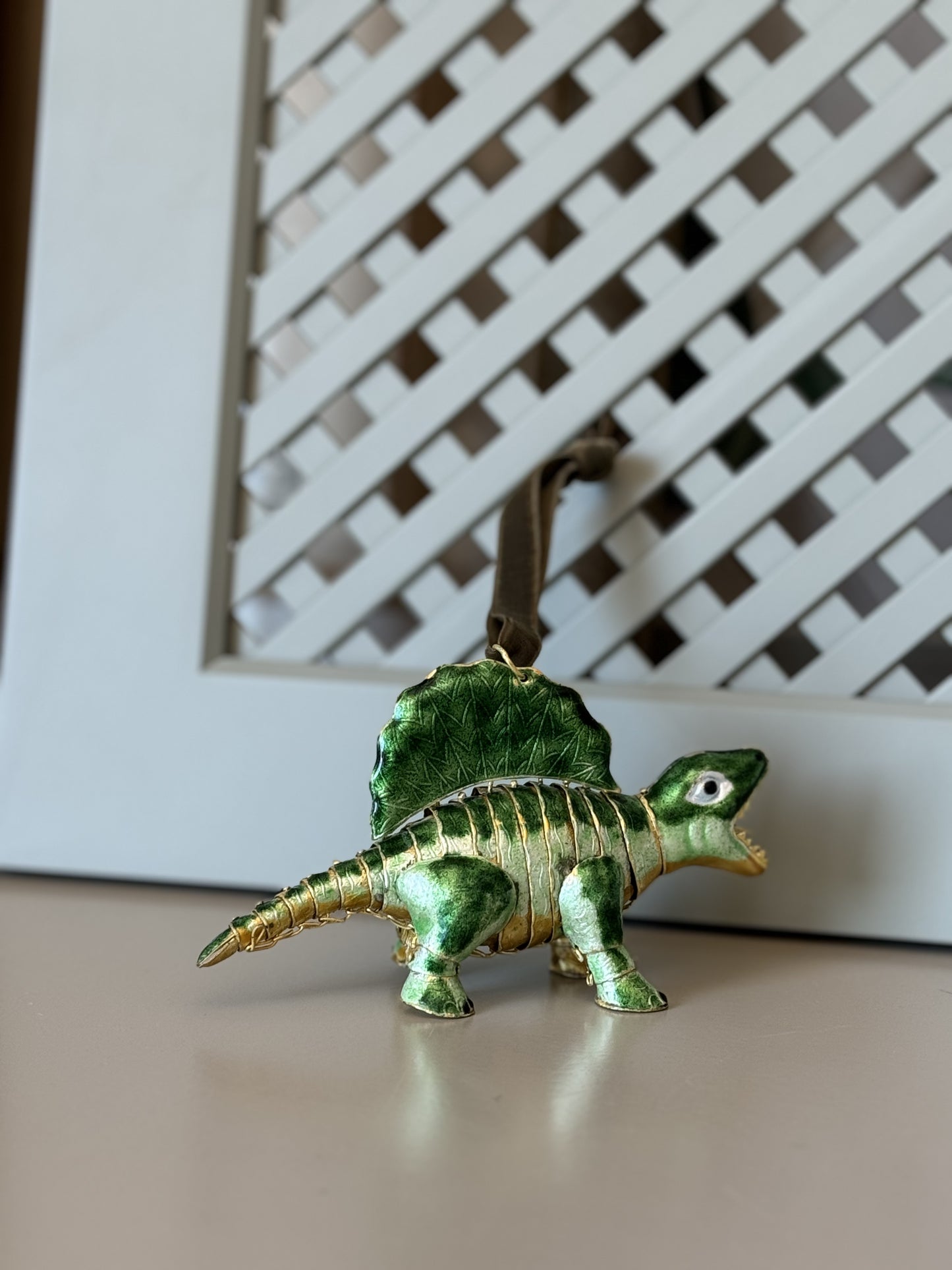 Articulating Dinosaur Ornament