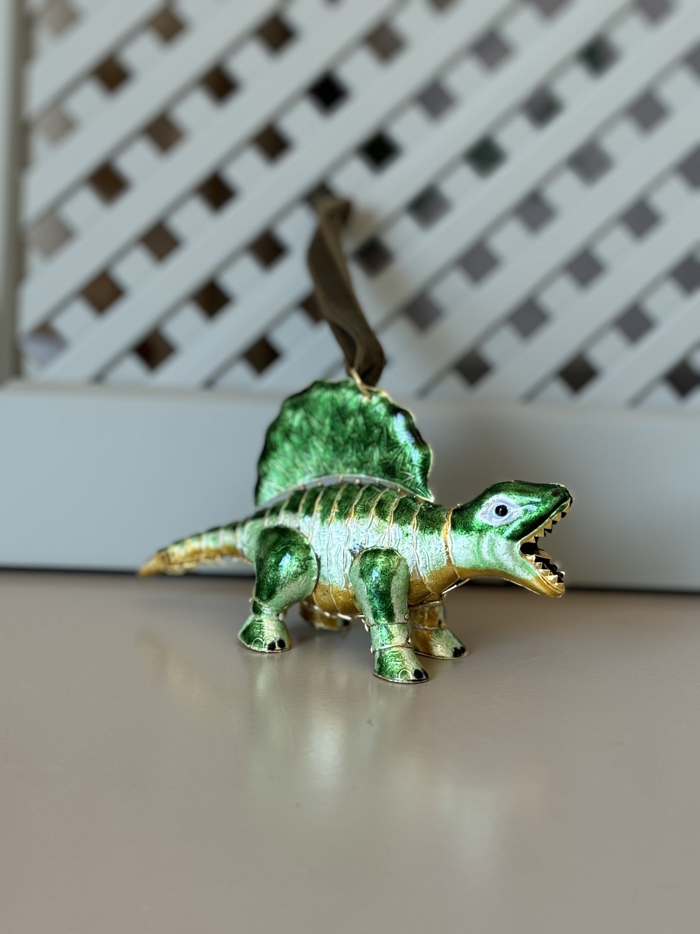 Articulating Dinosaur Ornament