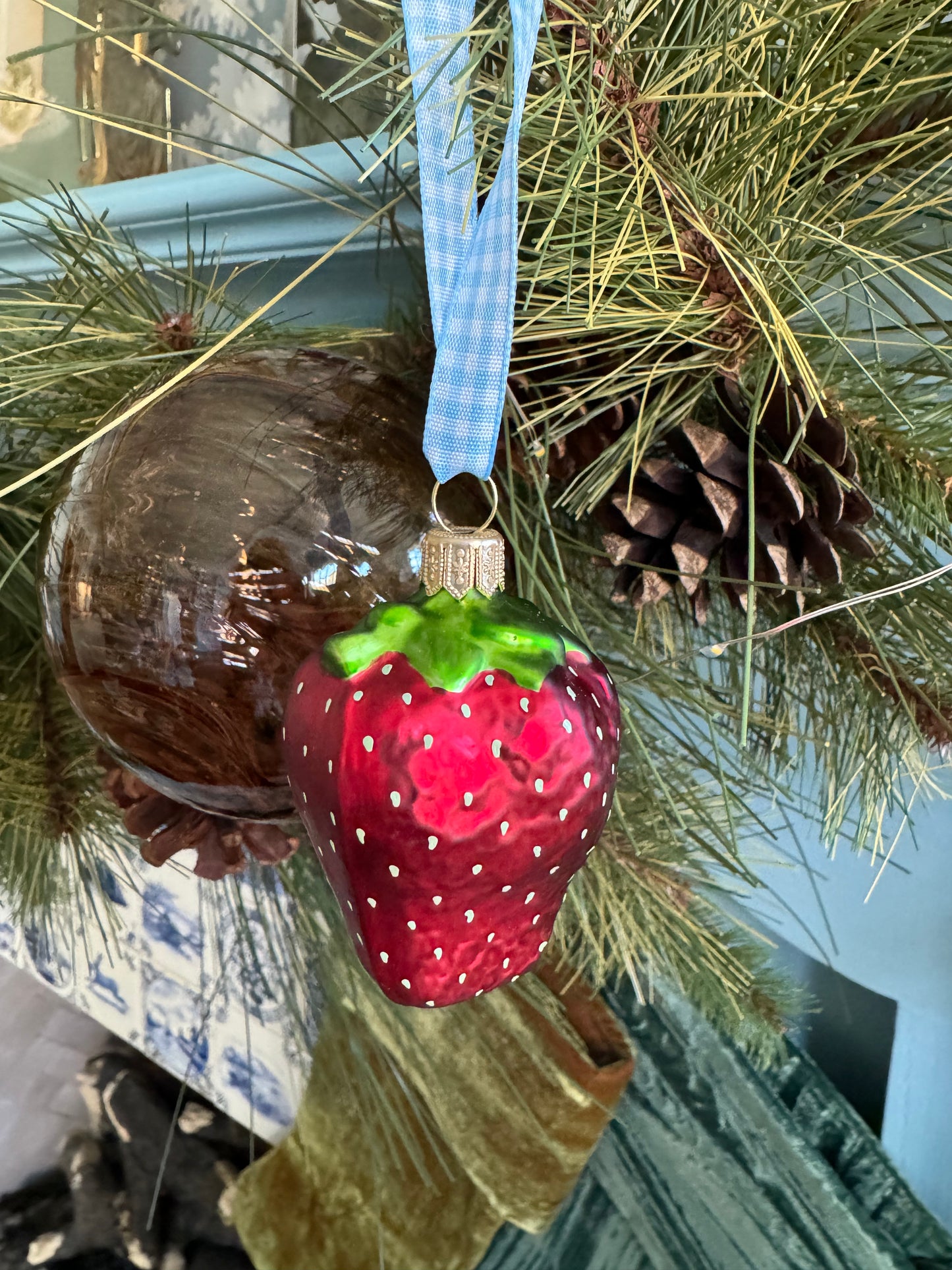 Strawberry Ornament