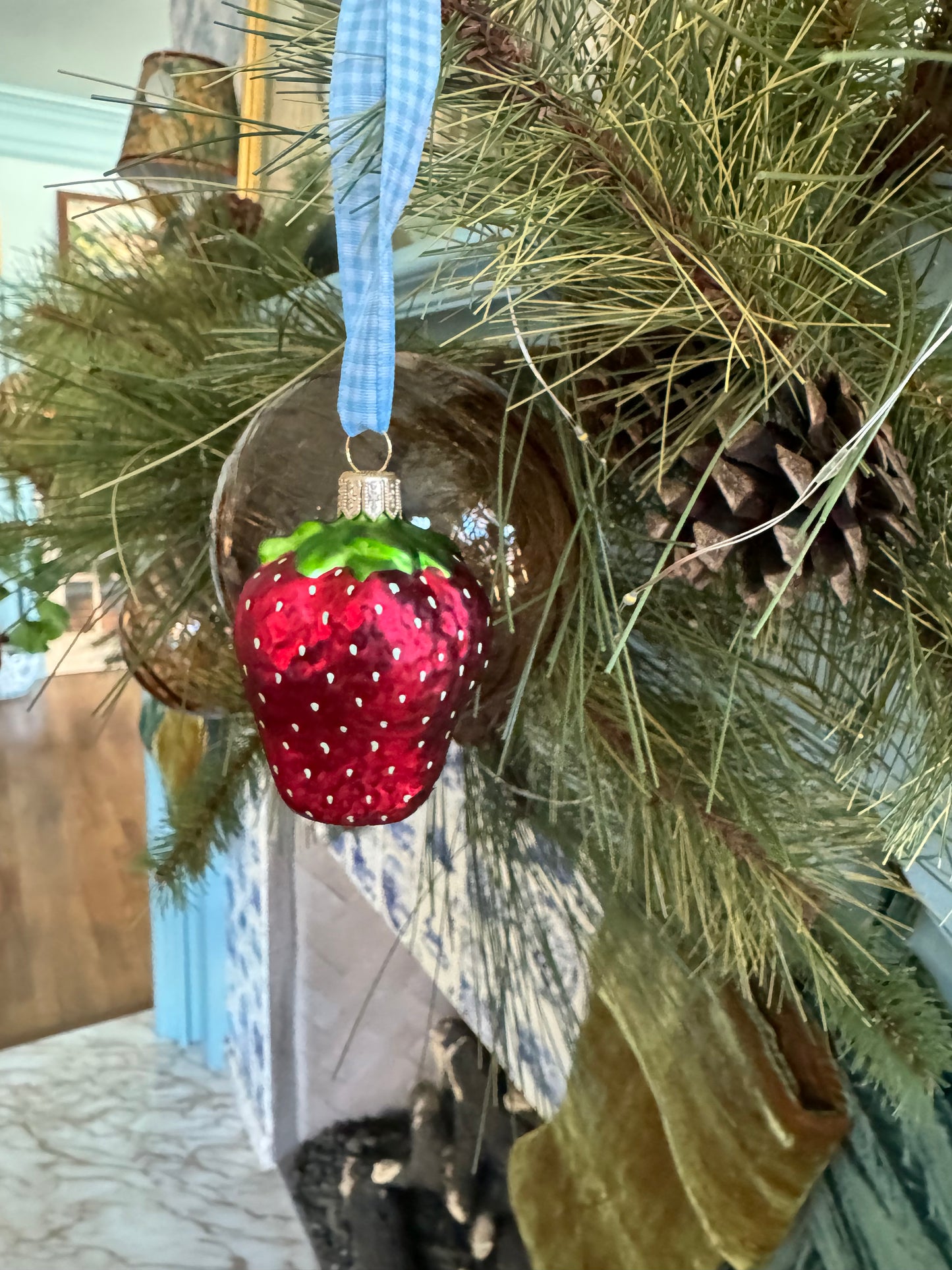 Strawberry Ornament