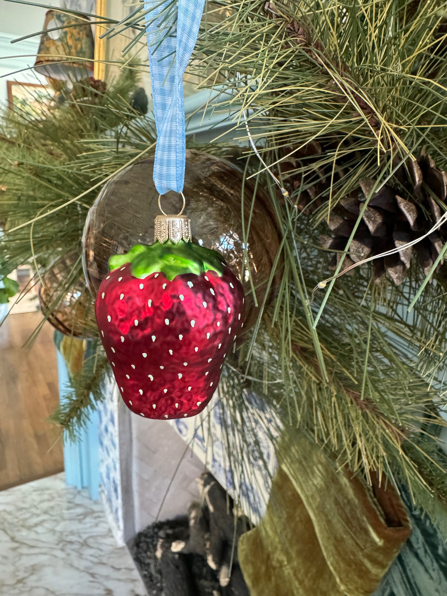 Strawberry Ornament