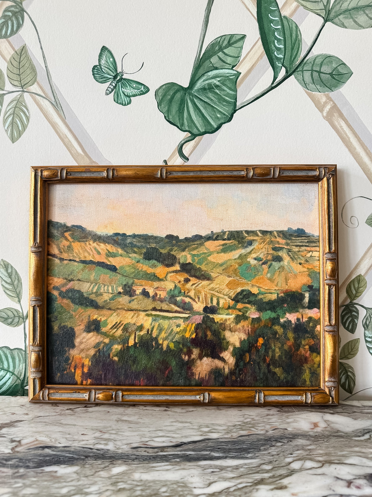 Barolo Valley Landscape, Board Print