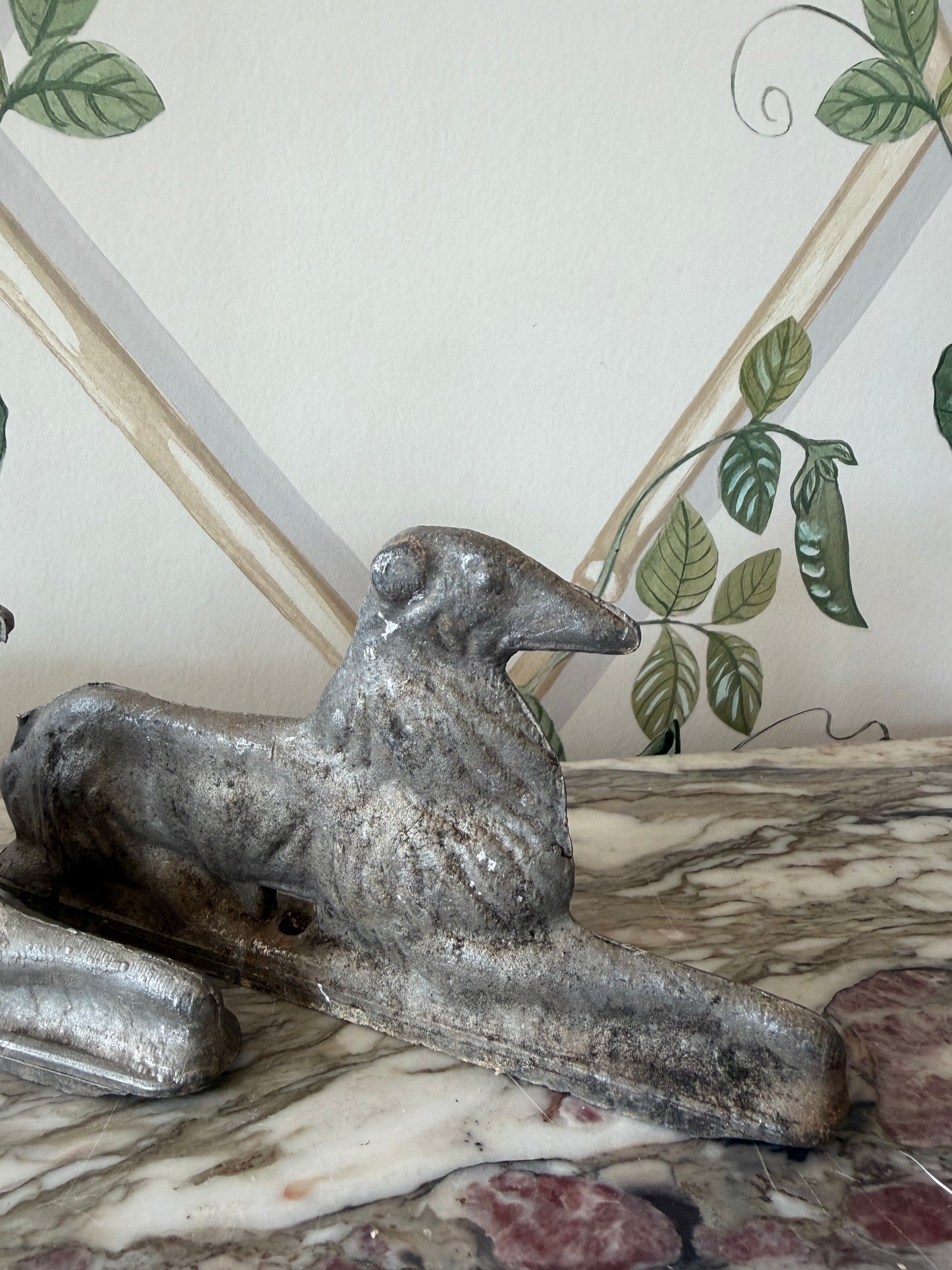 Vintage Aluminum Dog