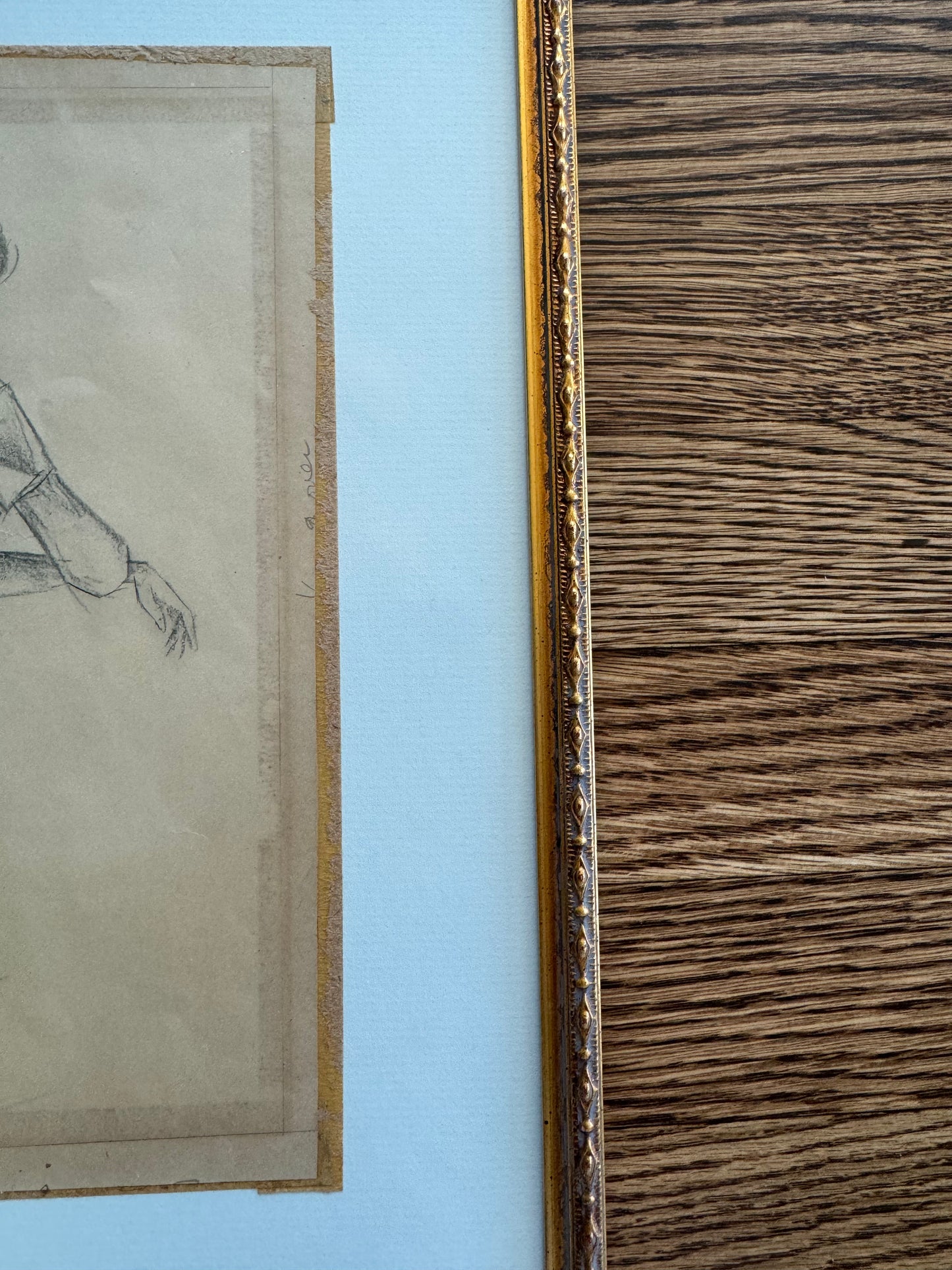 Woman Kneeling, Original Sketch
