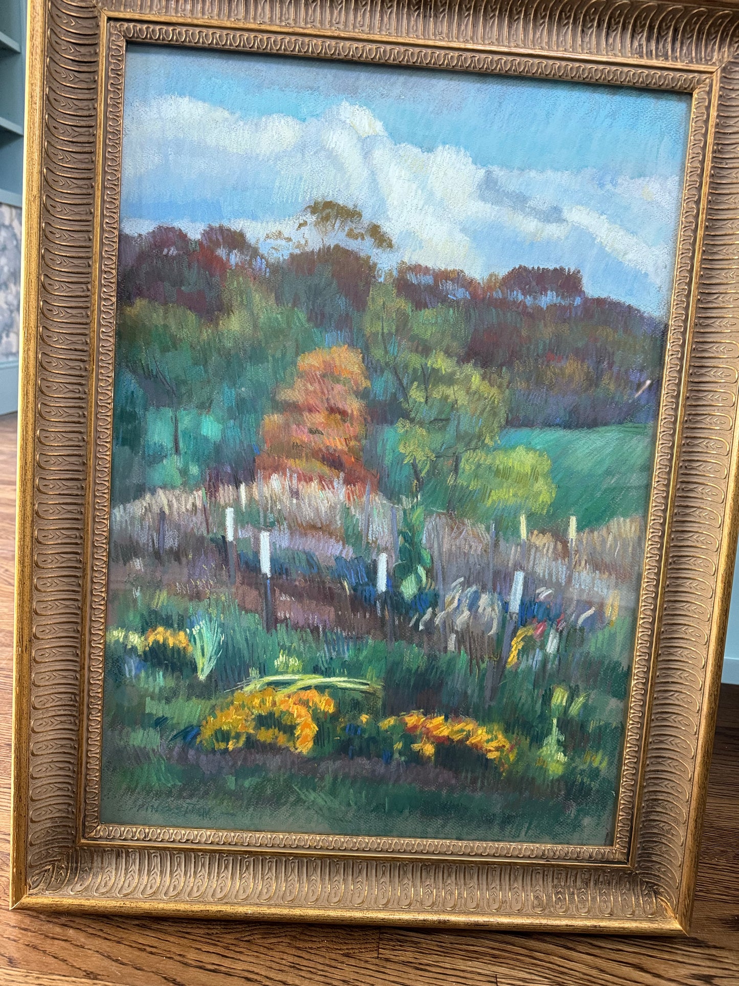 Garden with White Posts (In Store Pickup Only)