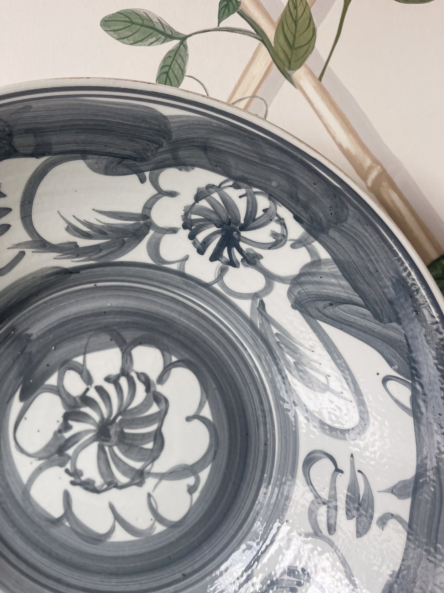 Silla Sea Grass Plate, Black