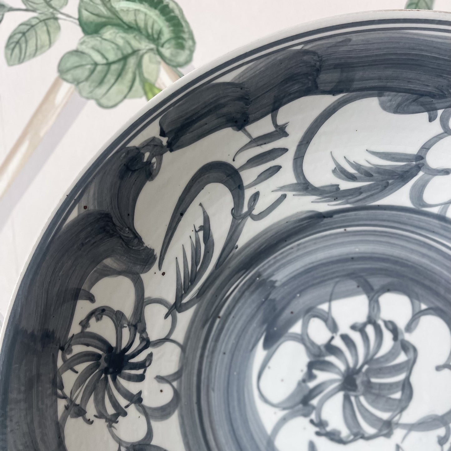 Silla Sea Grass Plate, Black