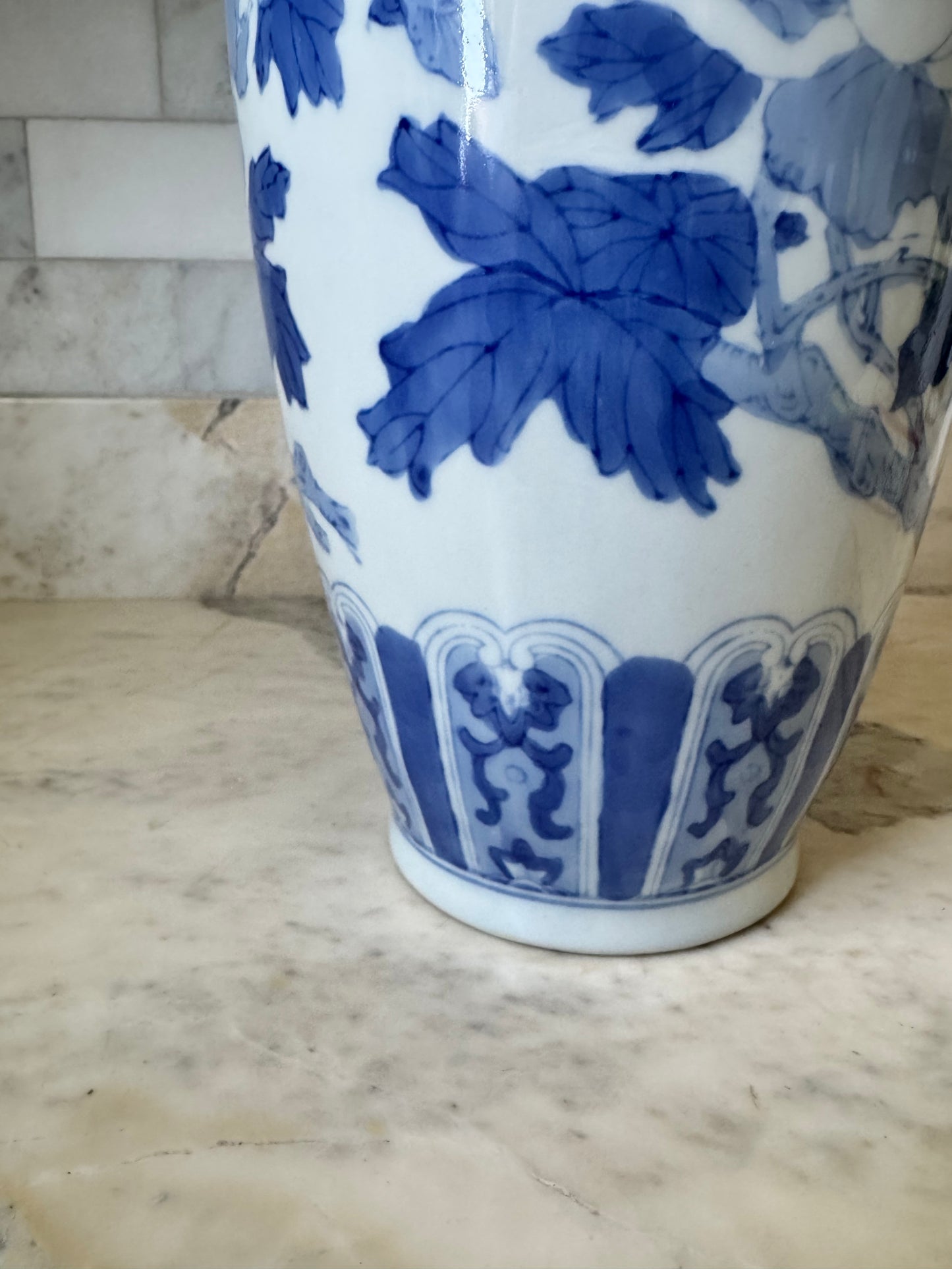 Blue and White Vase