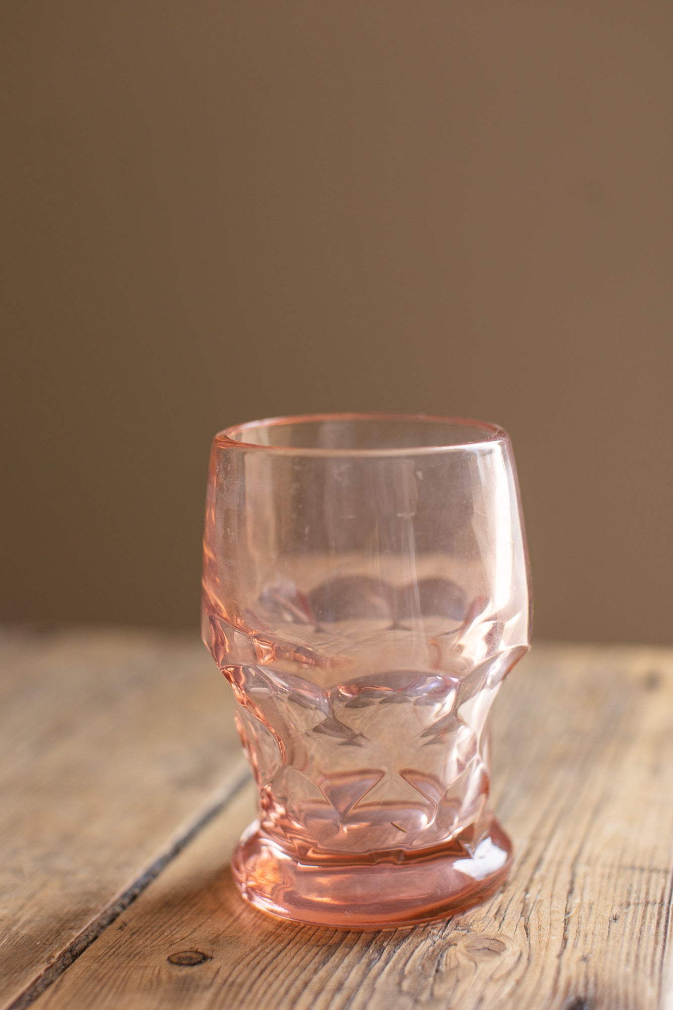 Vintage Pink Tumblers, Set of 6