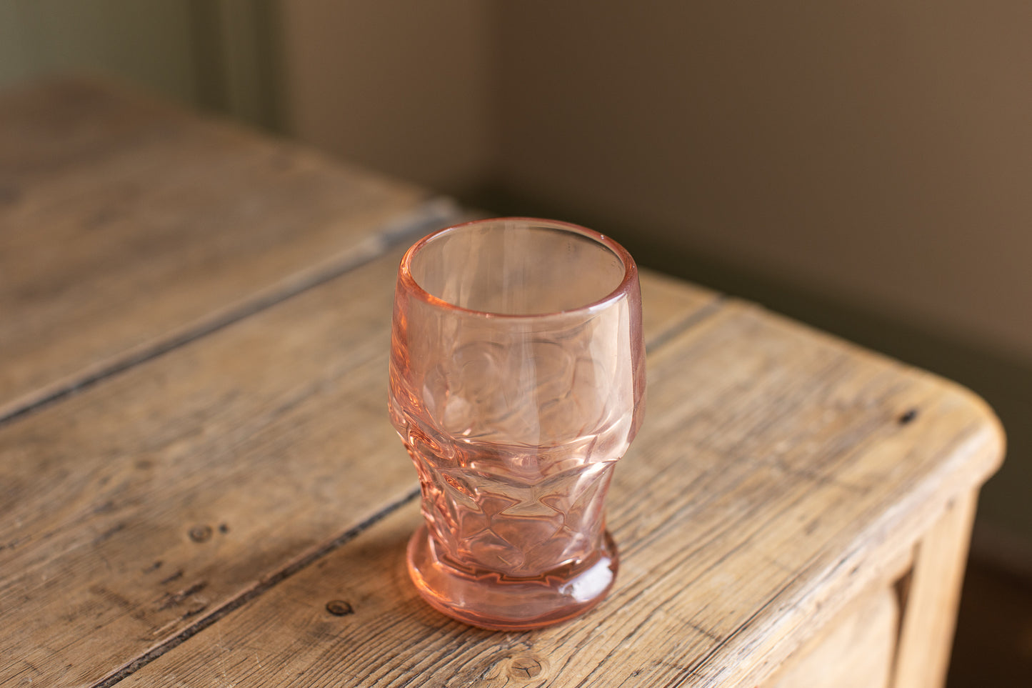 Vintage Pink Tumblers, Set of 6