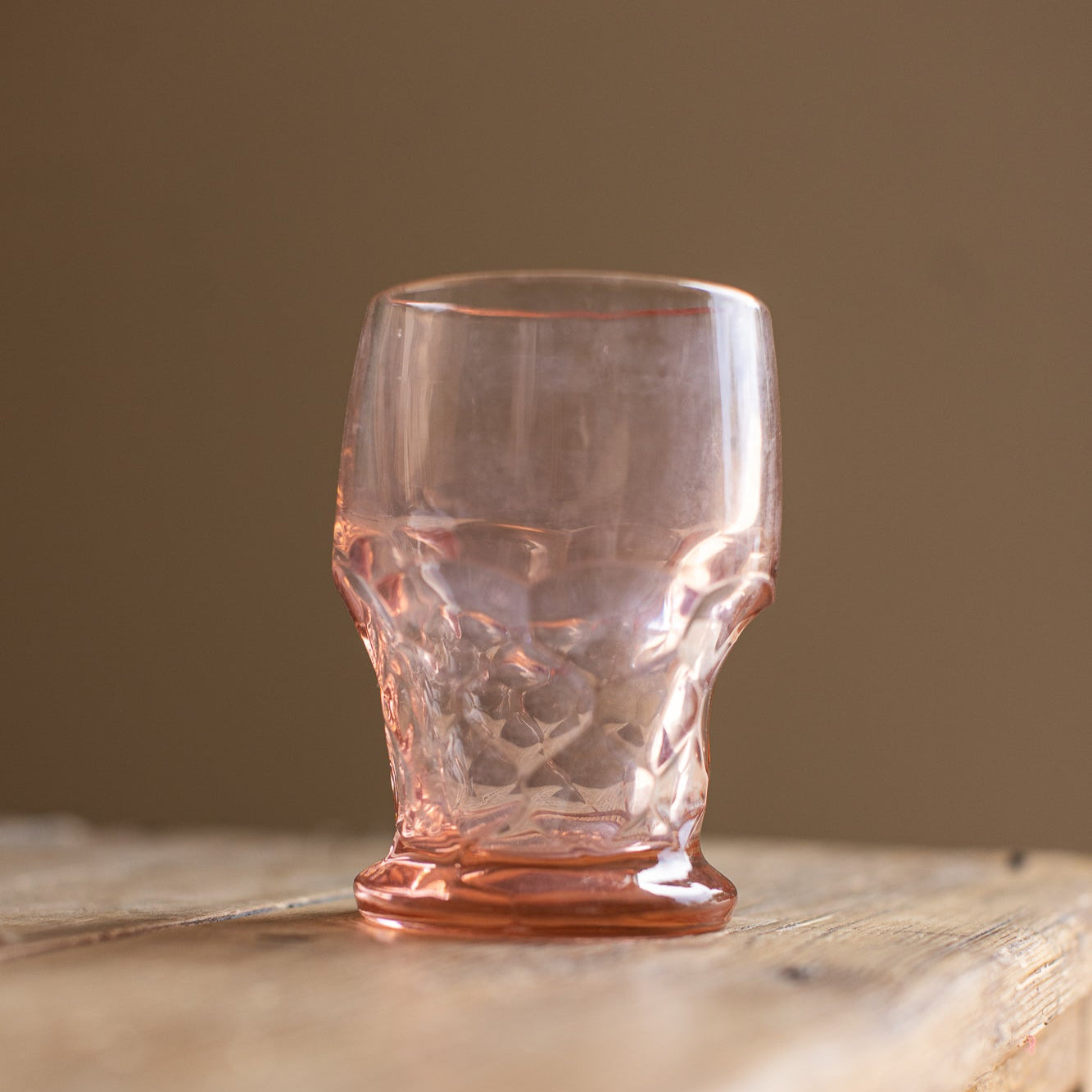Vintage Pink Tumblers, Set of 6