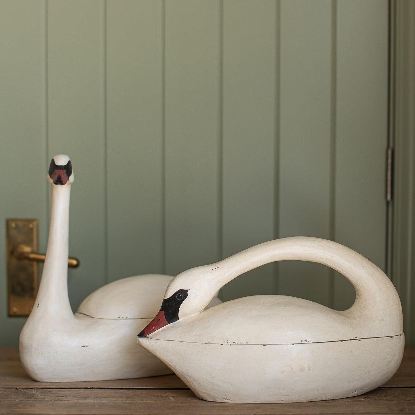 Swan Boxes, Set of 2