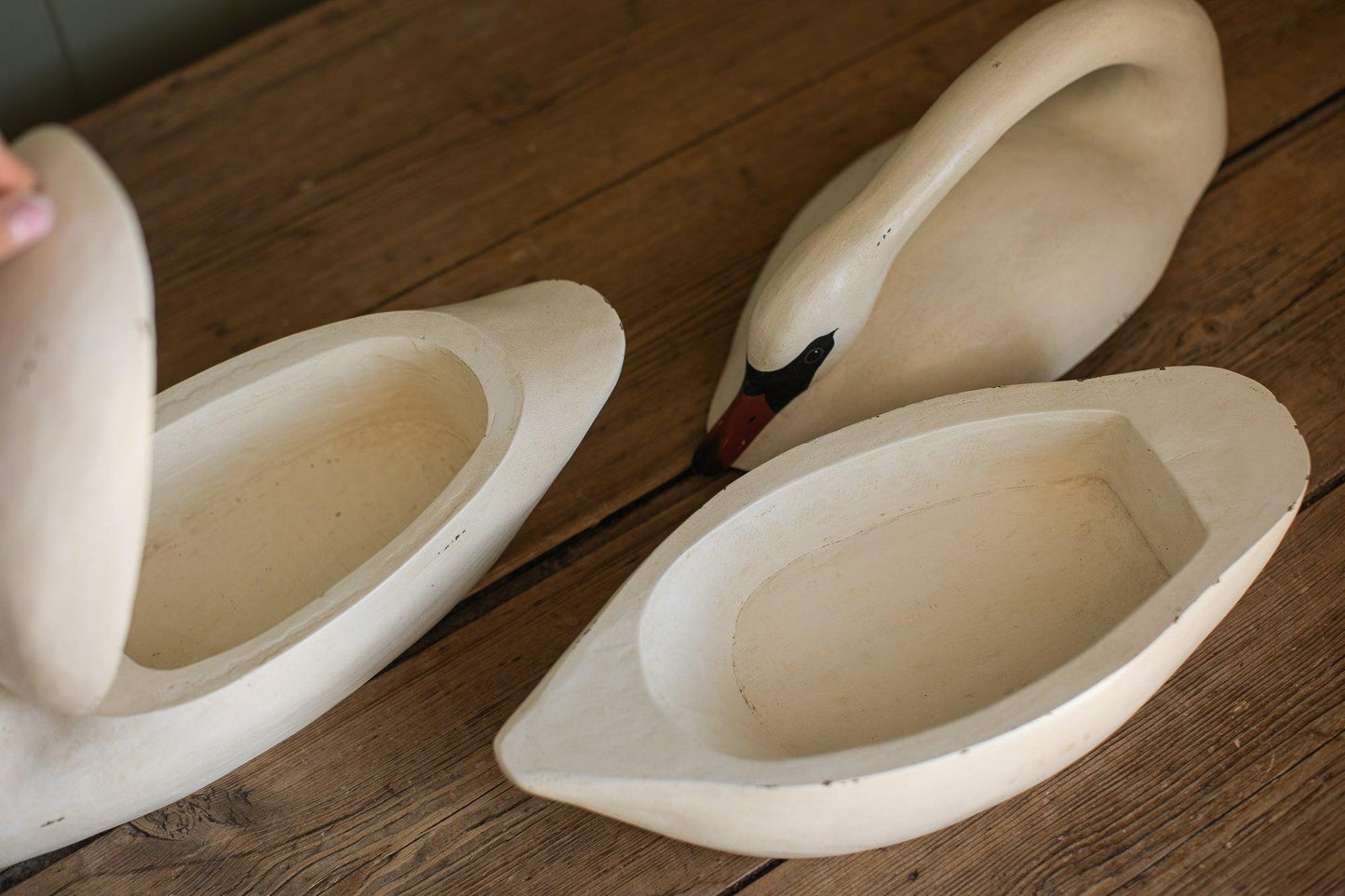 Swan Boxes, Set of 2