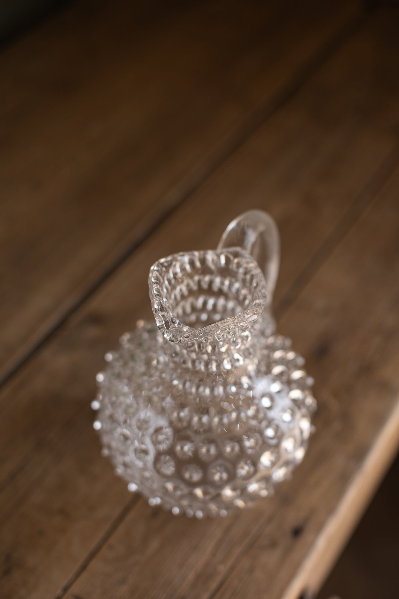 Round Hobnail Jug